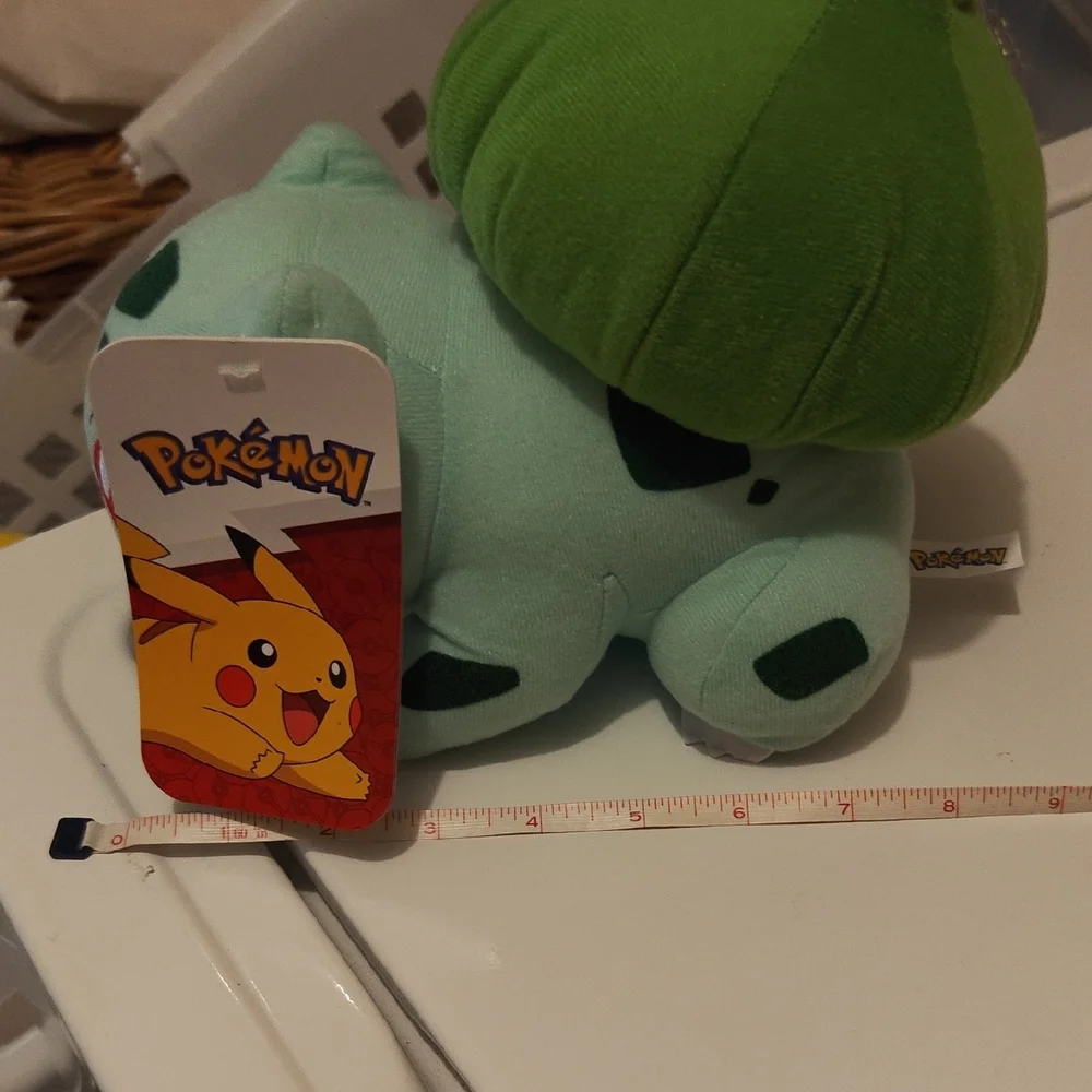 Pokemon Plush Set - Green Bulbasaur and Orange Charmander - Picture 5 of 6